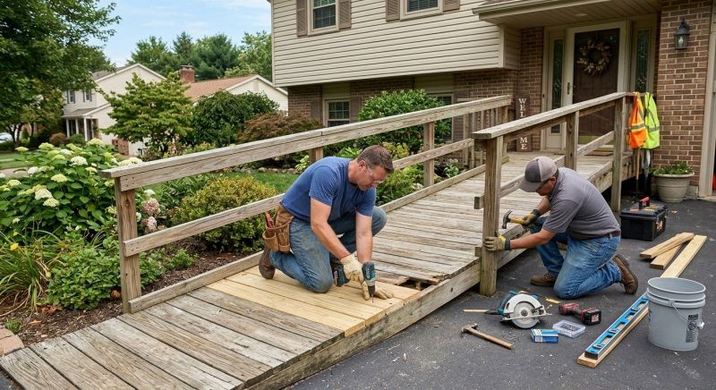 Handicap Ramp Repair in Alpharetta, GA