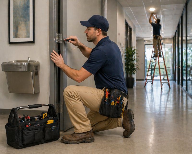 Commercial Window Caulking in Wilmington, NC