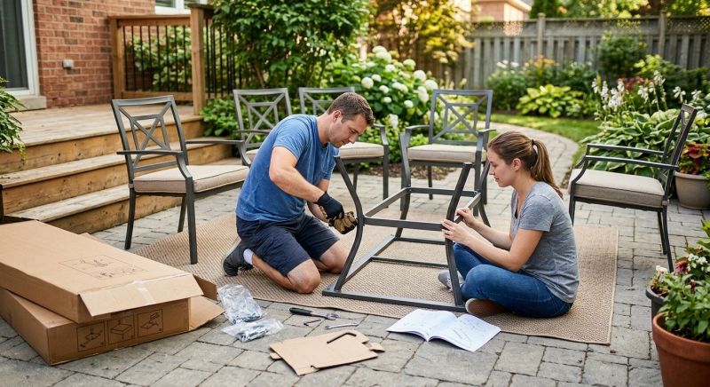 Deck Chair Assembly in Kansas City, KS