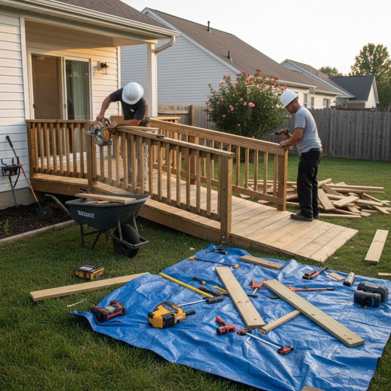 Disability Ramp Repair in Overland Park, KS
