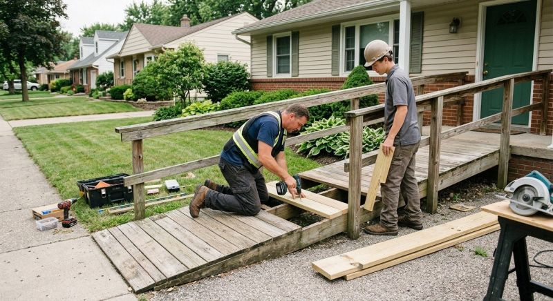Disability Ramp Repair in Wilmington, NC
