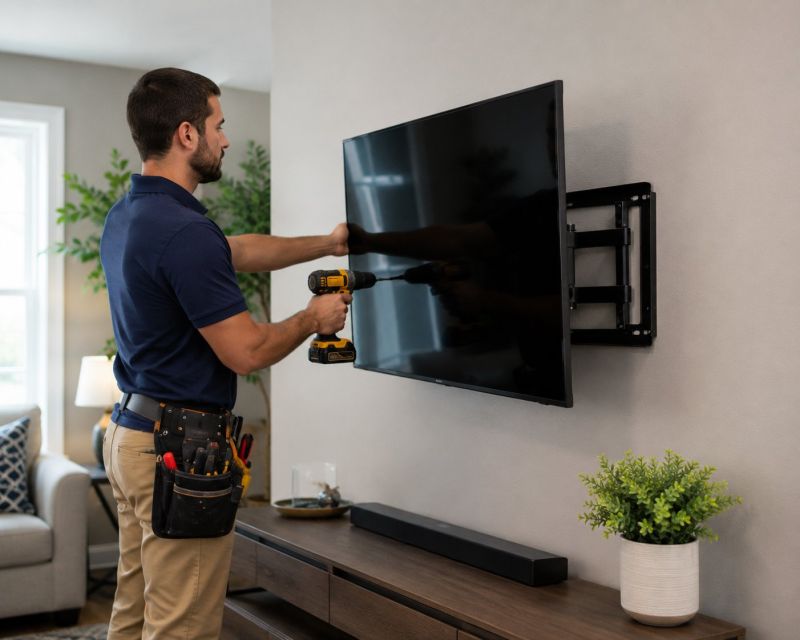 Flatscreen Tv Mounting in Kansas City, KS