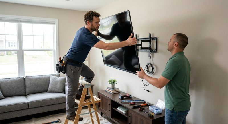 Flatscreen Tv Mounting in Conroe, TX