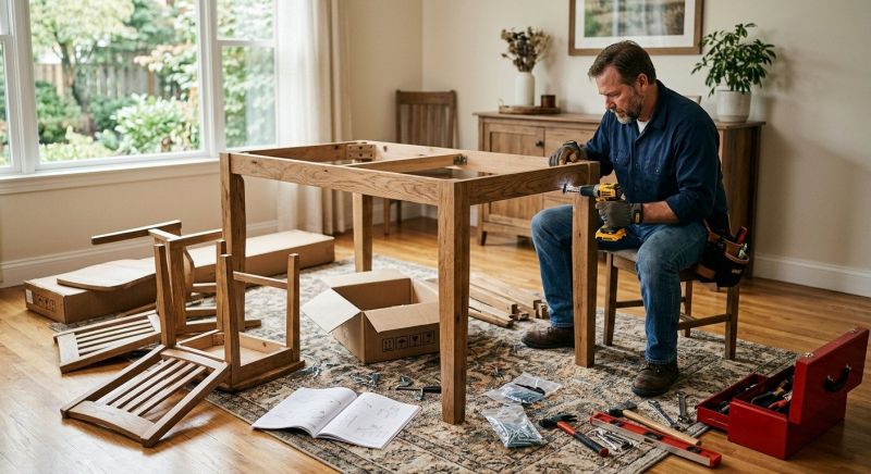 Game Table Assembly in Kansas City, KS