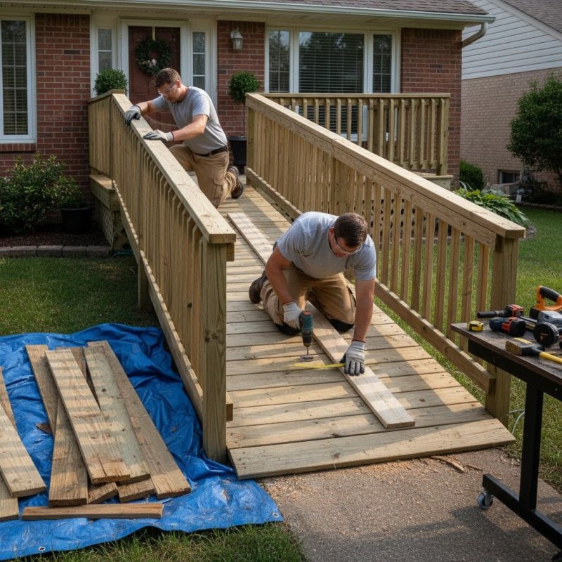 Handicap Ramp Repair in Littleton, CO
