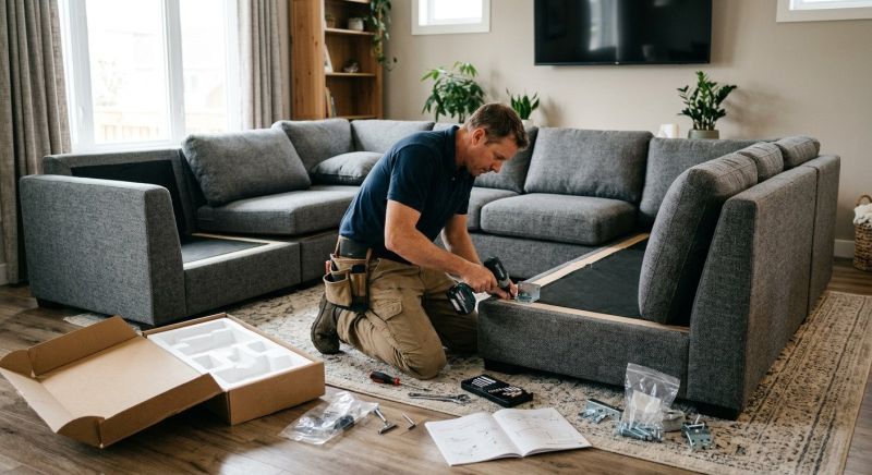 Sofa Assembly in Kansas City, KS