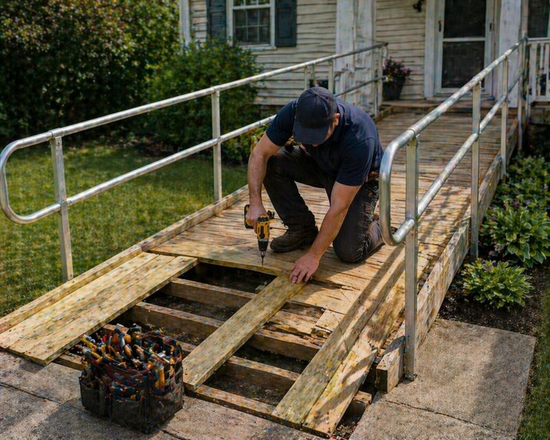 Wood Ramp Repair in Olathe, KS